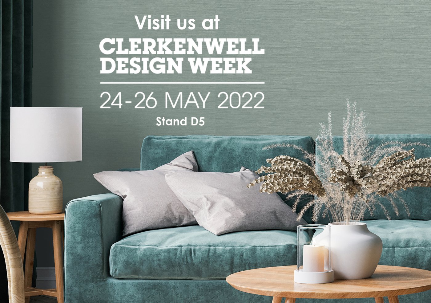 Trending new wallcovering designs to feature at Clerkenwell Design Week